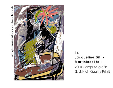 Jacqueline Ditt - Martinicocktail (Martini Mischgetr�nk)