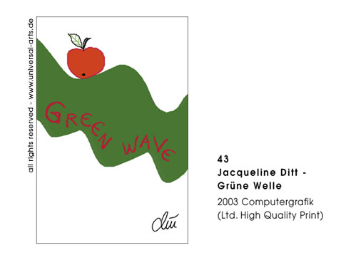 Jacqueline Ditt - Gr�ne Welle (Green Wave)
