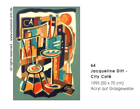 Jacqueline Ditt - City Caf� (Stadt Caf�)