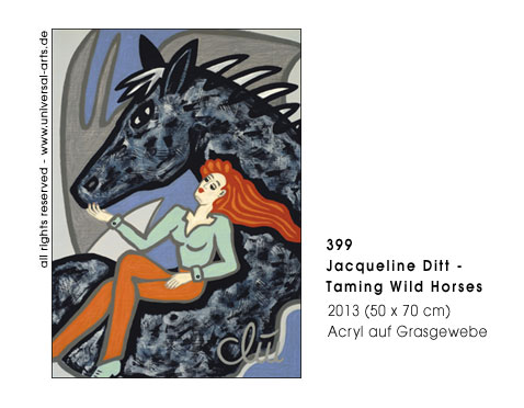 Jacqueline Ditt - Taming Wild Horses (Wilde Pferde zhmen)