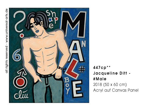 Jacqueline Ditt -  #Male (#M&auml;nnlich)