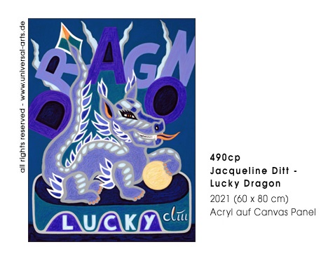 Jacqueline Ditt - Lucky Dragon (Gl&uuml;cksdrache)