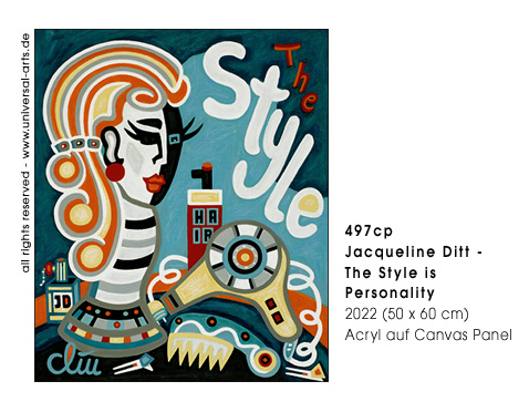 Jacqueline Ditt - Style is Personality  (Stil ist Pers&ouml;nlichkeit)