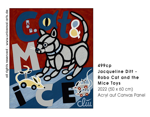 Jacqueline Ditt - Robo Cat and the Mice Toys (Roboter Katze und die M&auml;sespielsachen) 