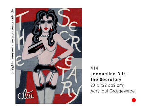 Jacqueline Ditt - The Secretary (Die Sekret&auml;rin)