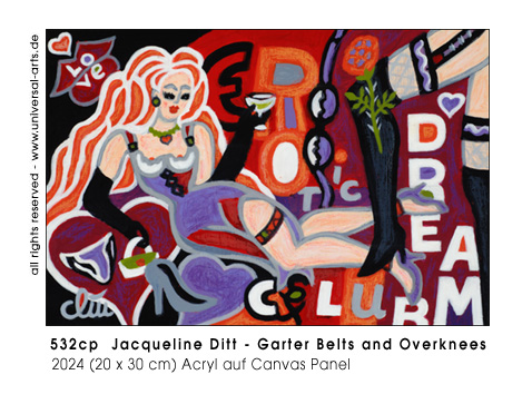 Jacqueline Ditt - Garter Belts and Overknees  (Strapse und Stiefel &uuml;bers Knie)