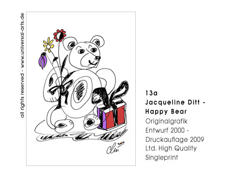 Jacqueline Ditt - Happy Bear (Fr�hlicher B�r)