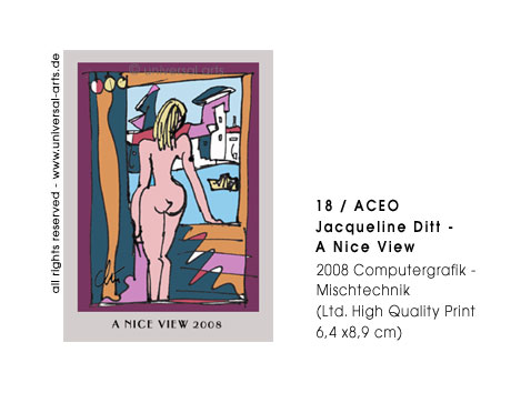 Jacqueline Ditt - A Nice View (Eine sch&ouml;ne Aussicht)