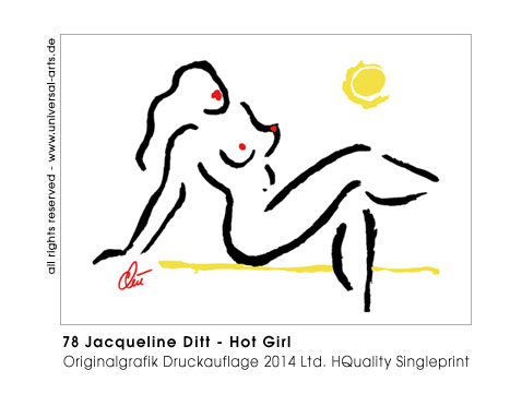 Jacqueline Ditt -  Hot Girl (Heisses M&auml;dchen)