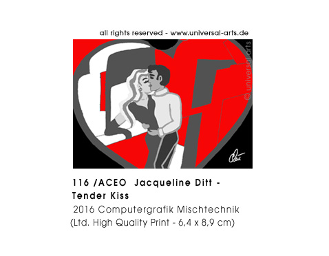 Jacqueline Ditt - Tender Kiss (Z&auml;rtlicher Kuss)