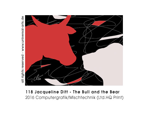 Jacqueline Ditt - The Bull and the Bear (Der Bulle und der B&auml;r) 