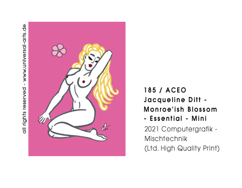 Jacqueline Ditt - Monroe'ish Blossom - Essential - Mini (Monroe&auml;hnliche Bl&uuml;te - Essenziell - Mini)