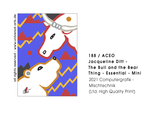 Jacqueline Ditt - The Bull and the Bear Thing - Essential - Mini (Die Bullen und B&auml;ren Sache - Essenziell - Mini)