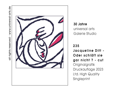 Jacqueline Ditt -  Oder schl&auml;ft sie gar nicht ? - cut