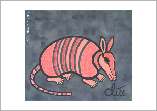 Jacqueline Ditt - Das scheue G&uuml;rteltier (The shy Armadillo)