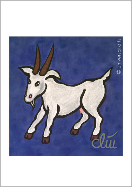 Jacqueline Ditt - Die vorwitzige Ziege (The cheeky Goat)