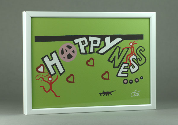 Jacqueline Ditt - Happyness - Graffiti (Fr&ouml;hlichkeits - Graffiti)