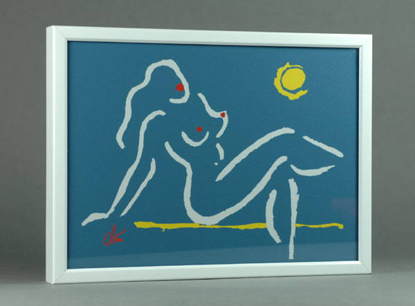 Jacqueline Ditt - Hot Girl - Blue (Heisses M&auml;dchen - Blau)