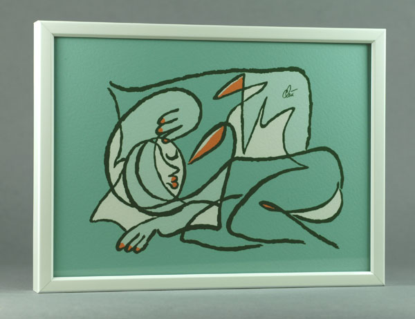 Jacqueline Ditt - Oder schl&auml;ft sie gar nicht ? - Mint Orange (Or isn't she sleeping ? mint orange)